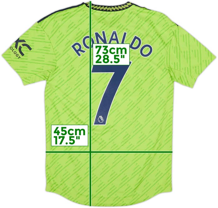 2022-23 Manchester United Authentic Third Shirt Ronaldo #7 - 5/10 - (S)