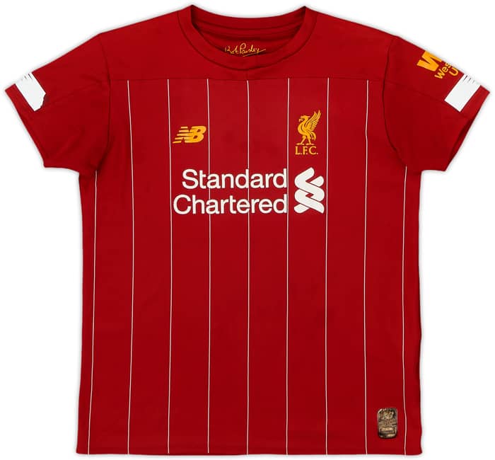 2019-20 Liverpool Home Shirt - 5/10 - (S.Boys)