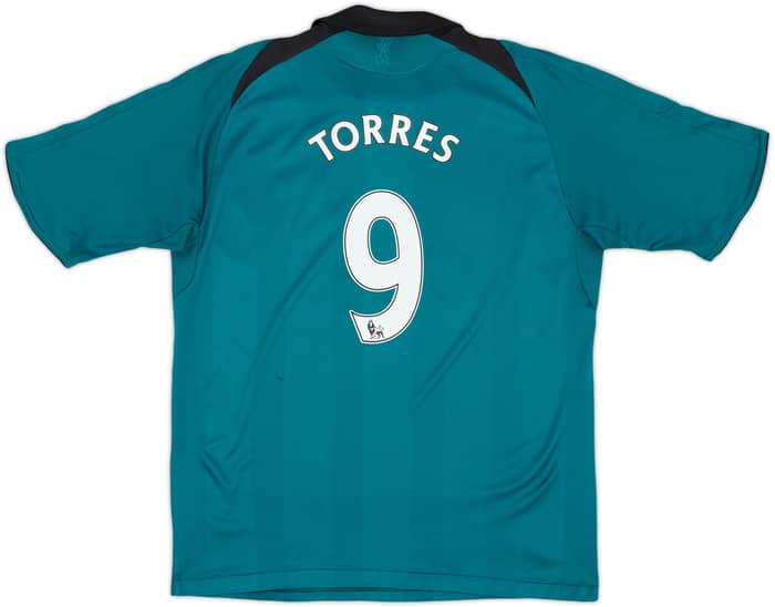 2008-09 Liverpool Third Shirt Torres #9 - 7/10 - (M.Boys)