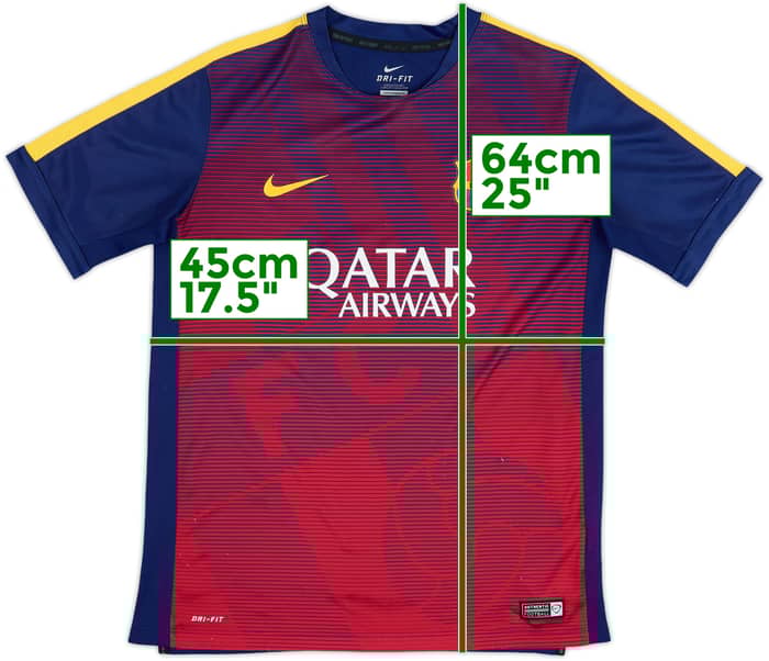 2015-16 Barcelona Nike Training Shirt - 6/10 - (XL.Boys)