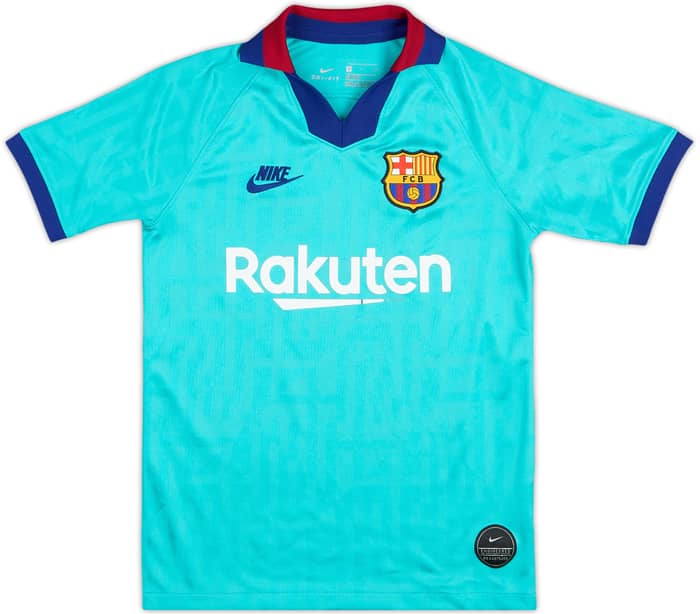 2019-20 Barcelona Third CL Shirt - 5/10 - (S.Boys)