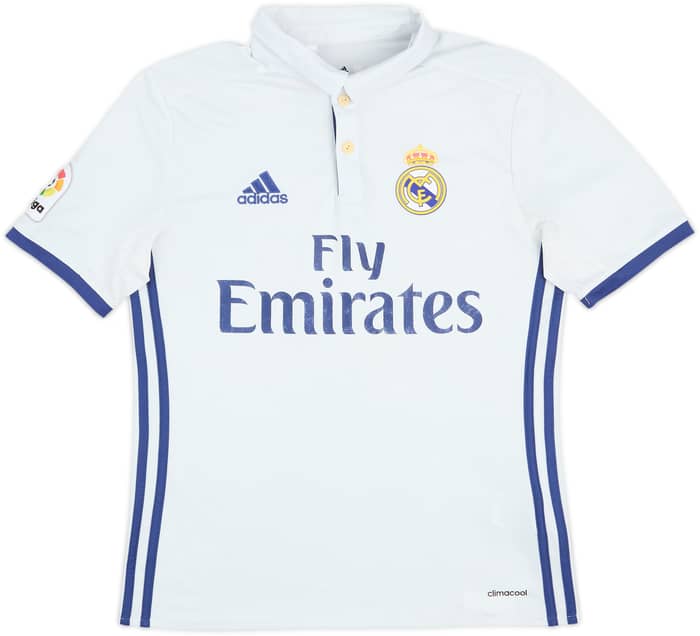 2016-17 Real Madrid Home Shirt Ronaldo #7 - 6/10 - (L.Boys)