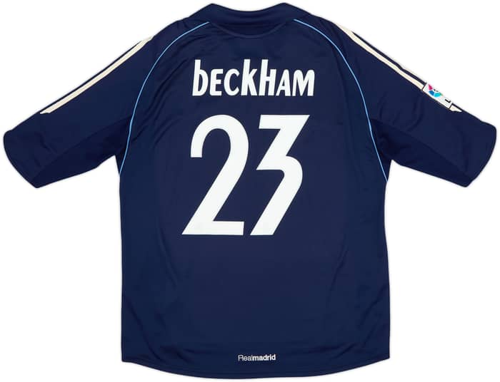 2005-06 Real Madrid Away Shirt Beckham #23 - 7/10 - (L)