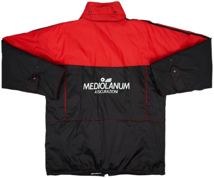 1990-92 AC Milan adidas Padded Bench Coat - 8/10 - (L)