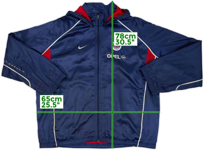 2001-02 Paris Saint-Germain Nike Track Jacket - 5/10 - (L)