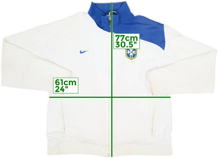 2008 Brazil Nike Track Jacket - 4/10 - (XL)