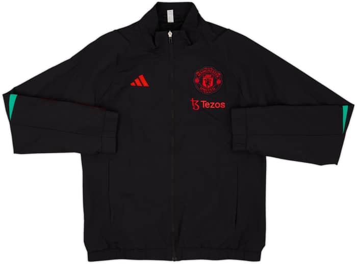 2023-24 Manchester United adidas Track Jacket - 8/10 - (M)