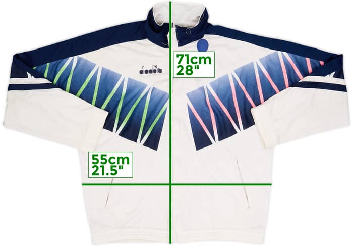 1994 Italy Diadora Track Jacket - 4/10 - (M)