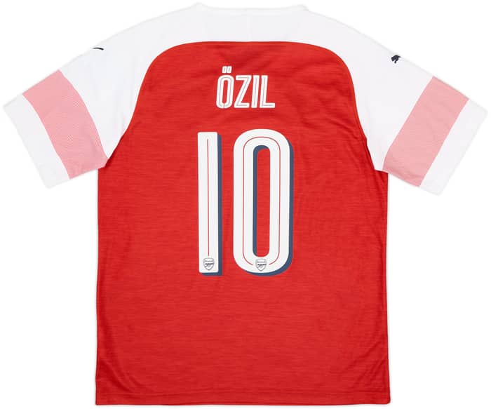 2018-19 Arsenal Home Shirt Ozil #10 - 9/10 - (M)