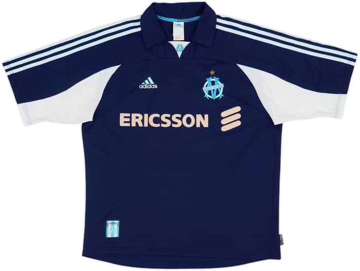 1999-00 Olympique Marseille Away Shirt Pires #7 - 8/10 - (L)