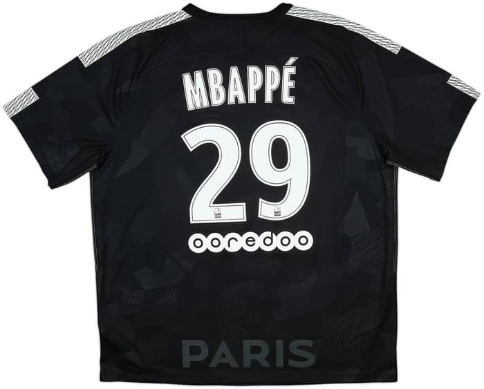 2017-18 Paris Saint-Germain Third Shirt Mbappe #29 - 7/10 - (XXL)