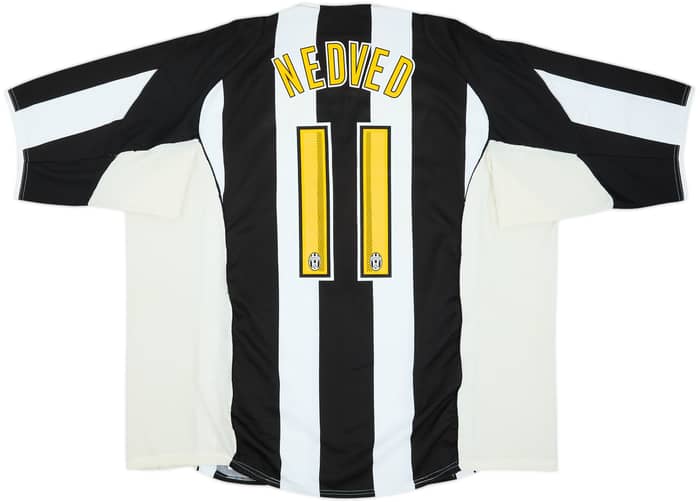 2004-05 Juventus Home Shirt Nedved #11 - 5/10 - (XXL)
