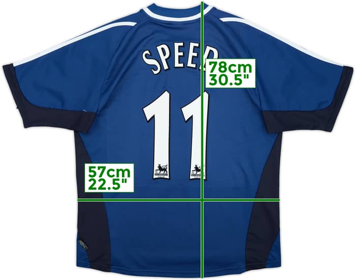 2001-02 Newcastle Away Shirt Speed #11 - 9/10 - (L)