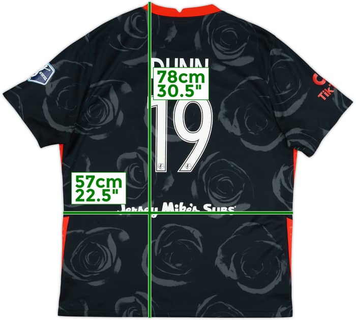 2020-21 Portland Thorns Home Shirt Dunn #19 - 10/10 - (Men's XL)