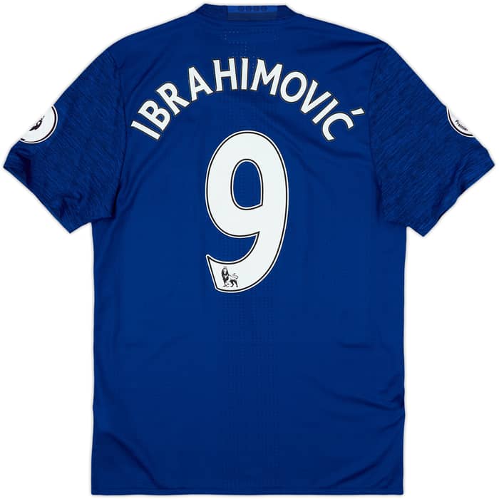 2016-17 Manchester United Authentic Away Shirt Ibrahimovic #9 - 7/10 - (L)
