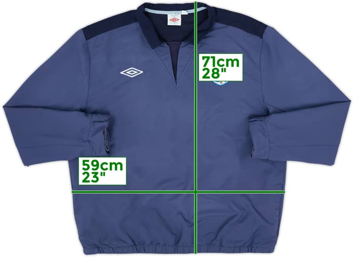 2010 England Umbro Drill Top - 8/10 - (XXL)