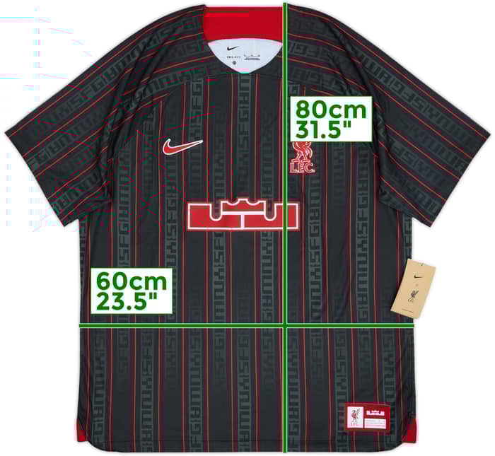 2023-24 Liverpool Nike x LeBron James Training Shirt (XL)