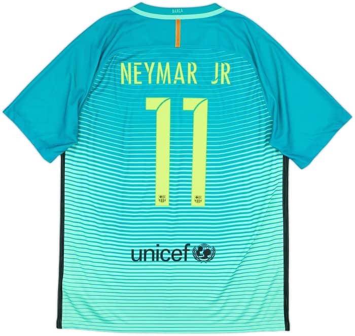2016-17 Barcelona Third Shirt Neymar Jr #11 - 9/10 - (L)