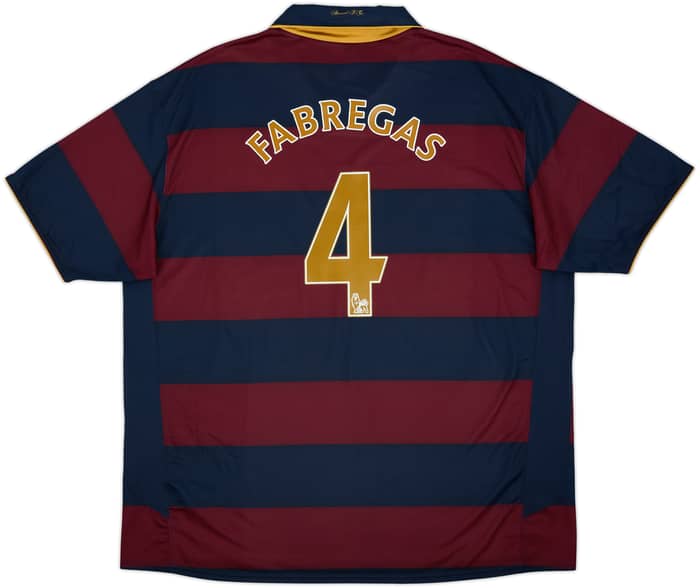 2007-08 Arsenal Third Shirt Fabregas #4 - 7/10 - (3XL)
