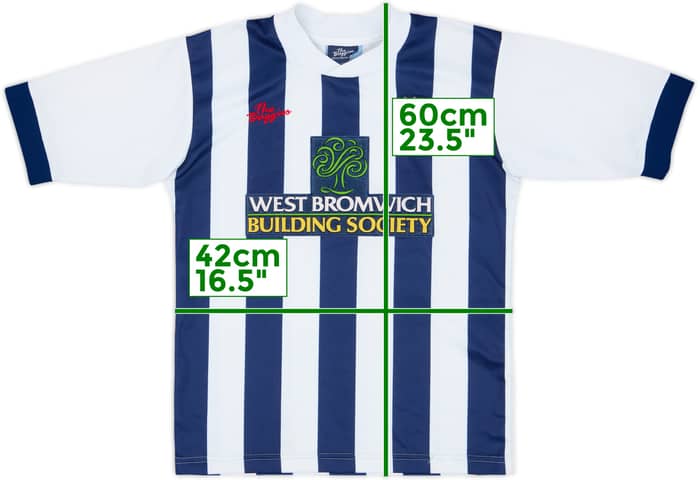 2002-03 West Brom Home Shirt - 8/10 - (XL.Boys)