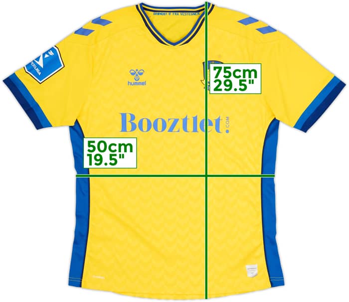 2022-23 Brondby Home Shirt - 10/10 - (L)