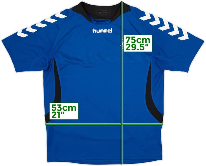 2018-19 Brondby Hummel Training Shirt - 8/10 - (L)