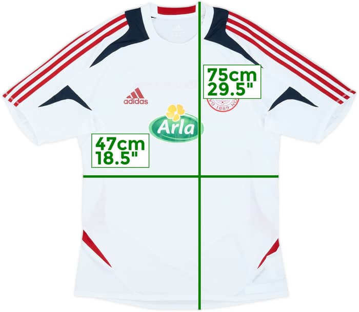 2012-13 Denmark adidas Training Shirt - 9/10 - (M/L)
