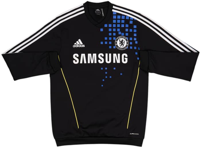 2011-12 Chelsea adidas Sweat Top - 9/10 - (M)