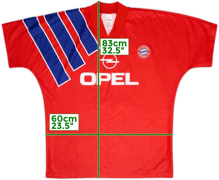1991-93 Bayern Munich Home Shirt #11 - 8/10 - (XXL)