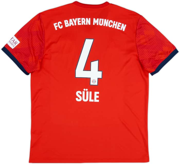 2018-19 Bayern Munich Home Shirt Sule #4 - 9/10 - (L)