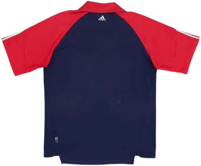 2002-03 Bayern Munich CL adidas 1/4 Zip Polo Shirt - 8/10 - (M)