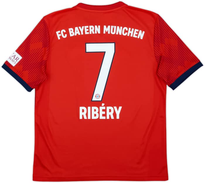 2018-19 Bayern Munich Home Shirt Ribery #7 - 8/10 - (XL.Boys)