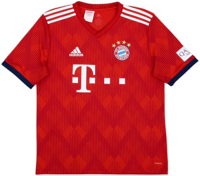 2018-19 Bayern Munich Home Shirt Ribery #7 - 8/10 - (XL.Boys)