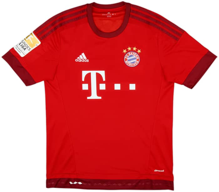 2015-16 Bayern Munich Home Shirt Lewandowski #9 - 8/10 - (M)