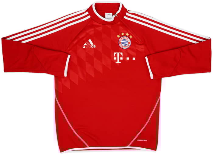 2013-14 Bayern Munich adidas Formotion 1/4 Zip Drill Top - 4/10 - (M)