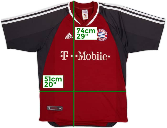 2002-03 Bayern Munich Home Shirt - 4/10 - (M)