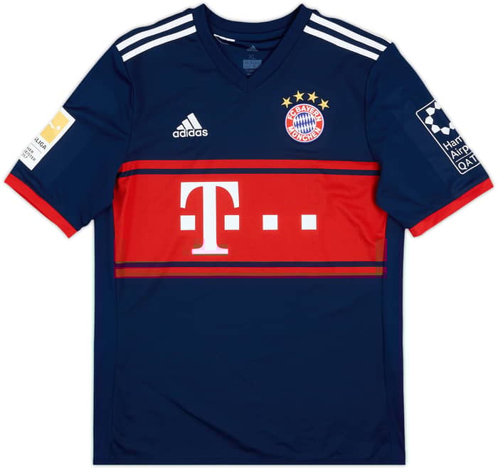 2017-18 Bayern Munich Away Shirt Tolisso #24 - 9/10 - (XL.Boys)