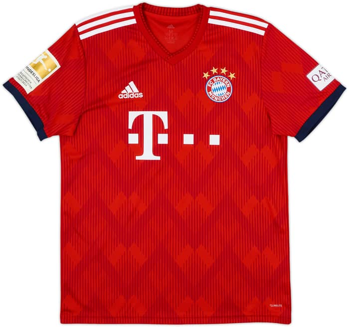 2018-19 Bayern Munich Home Shirt #25 - 7/10 - (M)