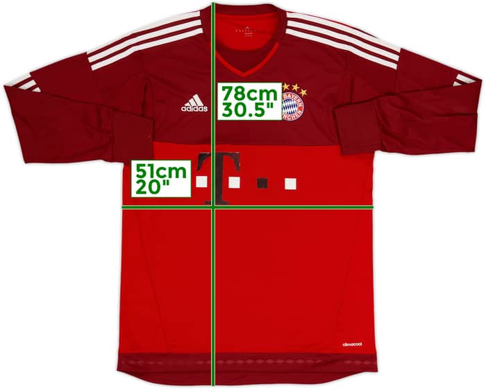 2015-16 Bayern Munich GK Shirt - 3/10 - (M)