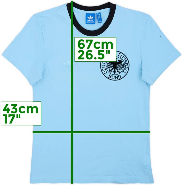 2014-15 Germany adidas Originals Cotton Tee - 8/10 - (S)