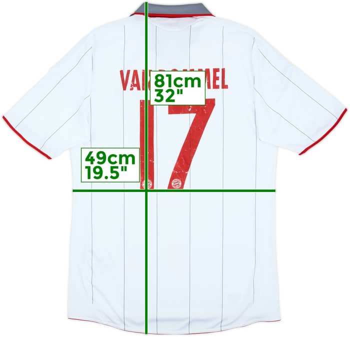 2009-10 Bayern Munich Third Shirt Van Bommel #17 - 4/10 - (M)
