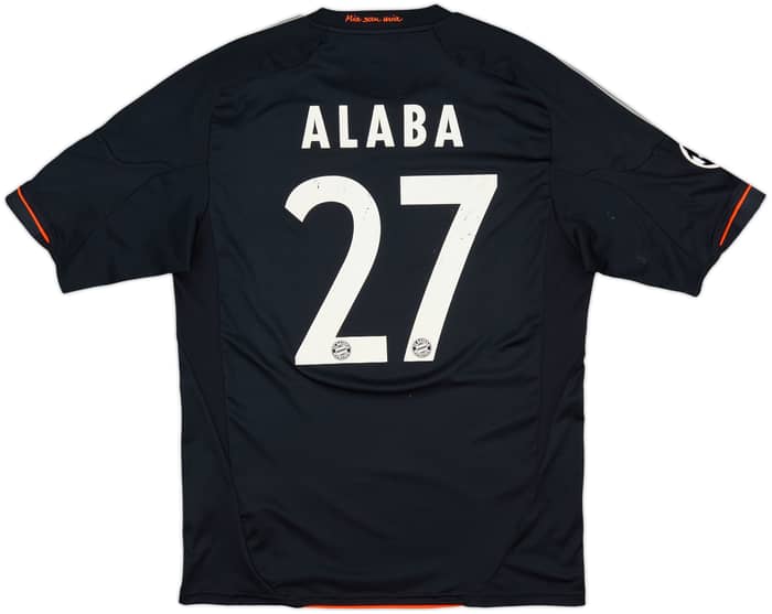 2012-13 Bayern Munich Third Shirt Alaba #27 - 5/10 - (M)