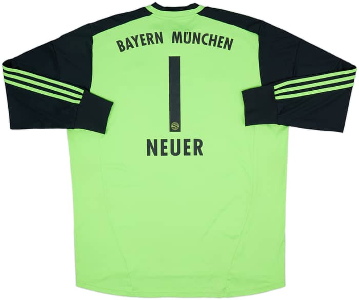 2012-13 Bayern Munich GK Shirt Neuer #1 - 7/10 - (XXL)
