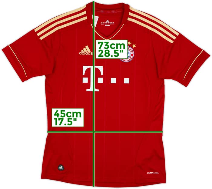 2011-13 Bayern Munich Home Shirt - 5/10 - (XL.Boys)
