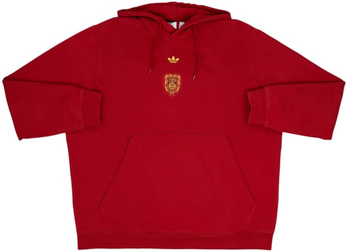 2024-24 Bayern Munich adidas adidas 125th Anniversary Hooded Top - 8/10 - (XXL)