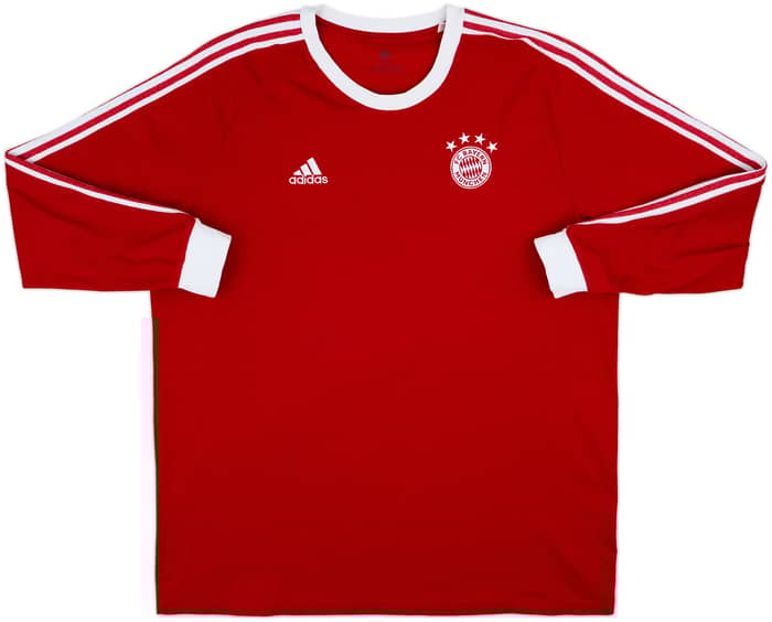 2020-21 Bayern Munich adidas L/S Icons Tee - 7/10 - (XXL)