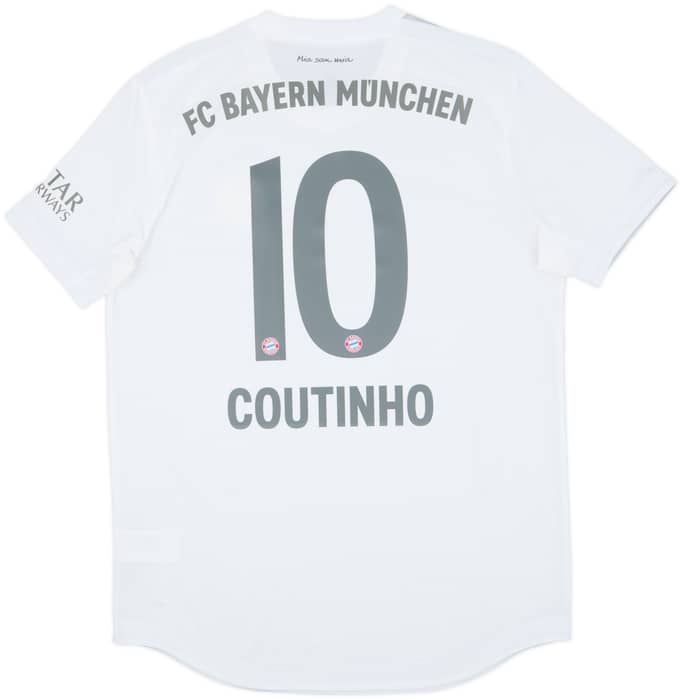 2019-20 Bayern Munich Authentic Away Shirt Coutinho #10 - 7/10 - (M)