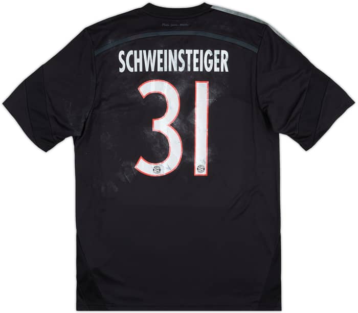 2014-15 Bayern Munich Third Shirt Schweinsteiger #31 - 5/10 - (M)