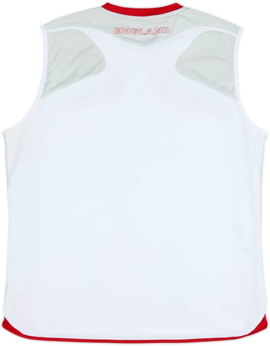 2007-08 England Umbro Training Vest - 9/10 - (XXL)