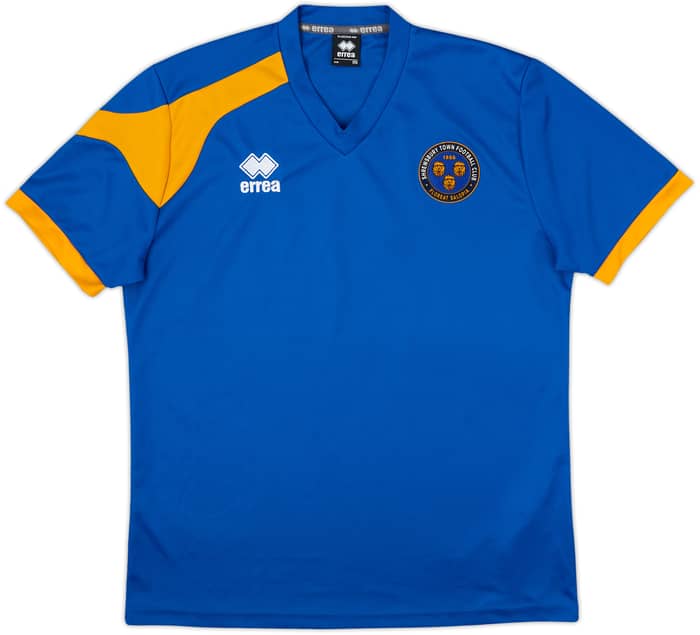 2015-16 Shrewsbury Town Errea Training Shirt - 8/10 - (M)